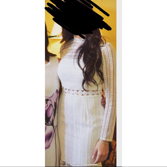 Bardot Vivian white crochet dress - Picture 2 of 2